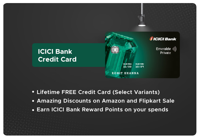 Get a variety of financial benefits with ICICI Bank Credit Cards, designed for your diverse needs!